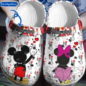 Design Your Disney Adventure Personalized Mickey MinnieClogs-Shoes 3D Clog Shoes