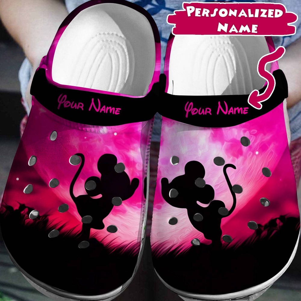 Customize Your Disney Look Personalized Mickey MinnieClogs-Shoes 3D Clog Shoes Customize Your Disney Look Personalized Mickey MinnieClogs-Shoes 3D Clog Shoes