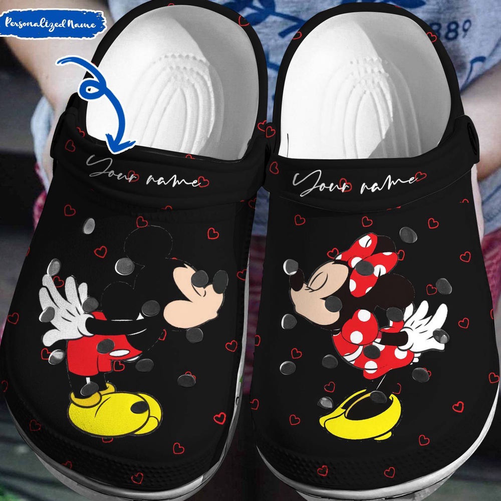Customized Disney Style Personalized Mickey MinnieClogs-Shoes 3D Clog Shoes Customized Disney Style Personalized Mickey MinnieClogs-Shoes 3D Clog Shoes