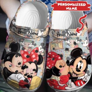 Unique Disney Style Personalized Mickey MinnieClogs-Shoes 3D Clog Shoes
