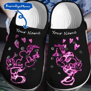 Tailor Made Disney Fun Personalized Mickey MinnieClogs-Shoes 3D Clog Shoes