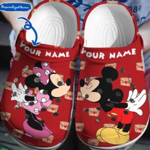 Personalized Disney Elegance Mickey MinnieClogs-Shoes 3D Clog Shoes