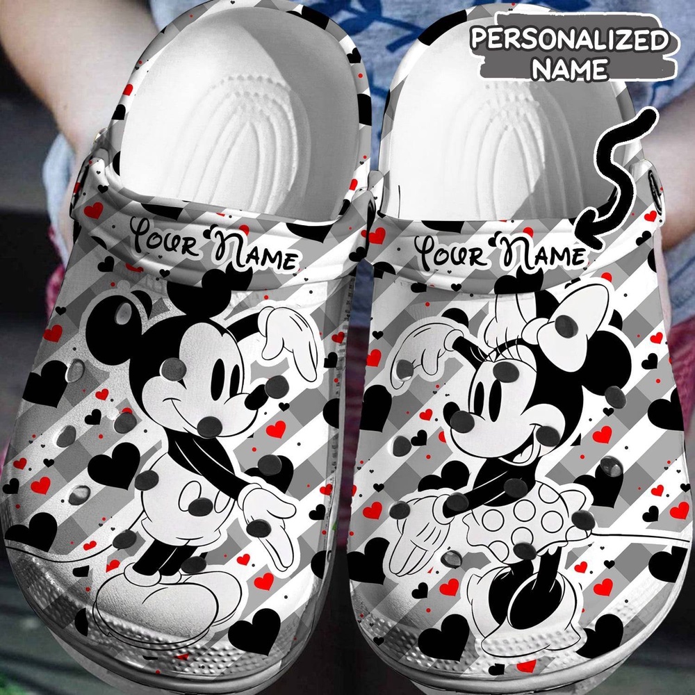 Your Own Disney Adventure Personalized Mickey MinnieClogs-Shoes 3D Clog Shoes Your Own Disney Adventure Personalized Mickey MinnieClogs-Shoes 3D Clog Shoes