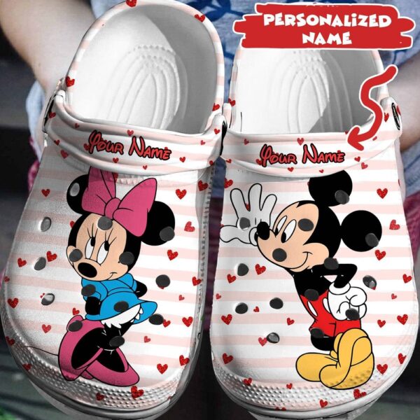 Your NameYour Disney Magic Personalized Mickey MinnieClogs-Shoes 3D Clog Shoes