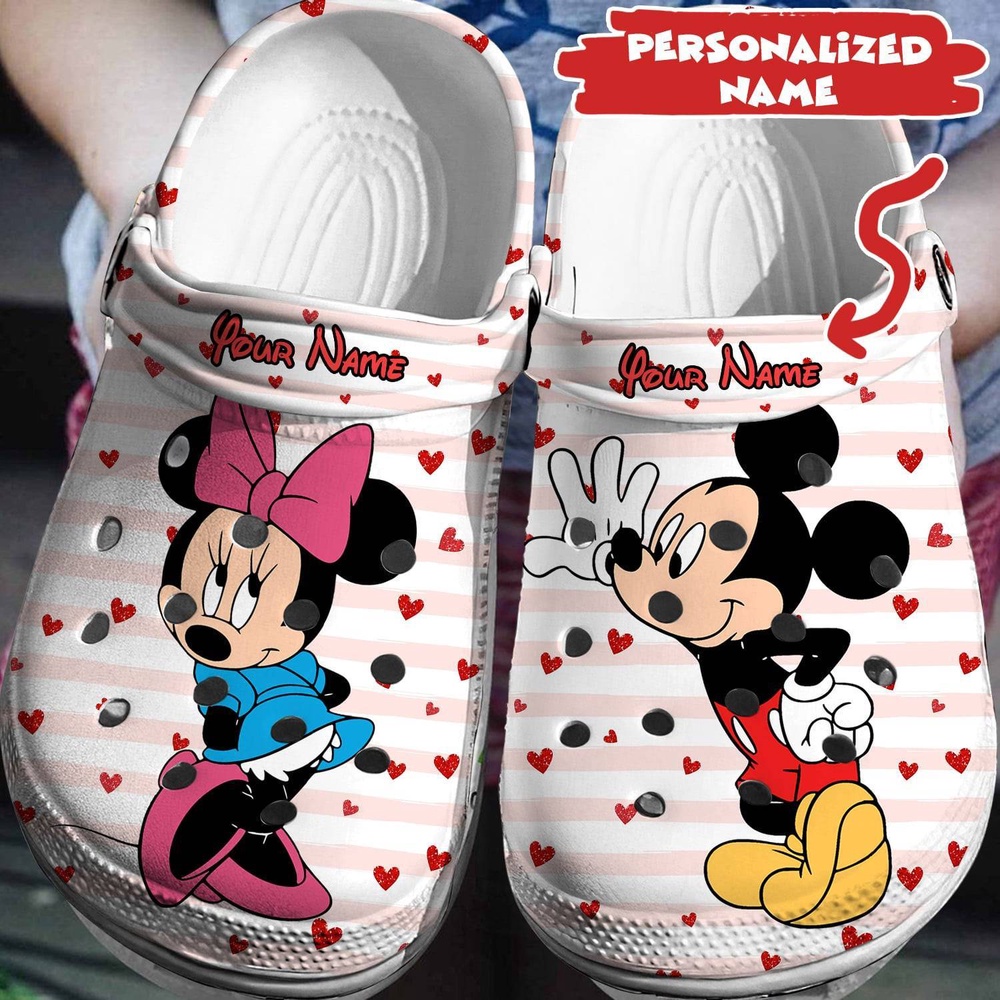 Your NameYour Disney Magic Personalized Mickey MinnieClogs-Shoes 3D Clog Shoes Your NameYour Disney Magic Personalized Mickey MinnieClogs-Shoes 3D Clog Shoes