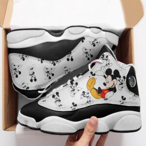Mickey Mouse, Disney Mickey Mouse Air Jordan 13 Sneaker Shoes