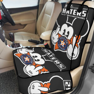 Official Houston Astros Mickey Front Seat Cover - Waterproof & Pet-Friendly