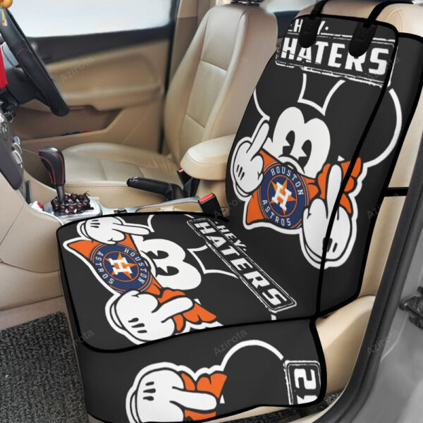 Official Houston Astros Mickey Front Seat Cover – Waterproof & Pet-Friendly