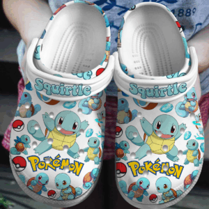 Funny Pokemon Squirtle Anime  Clogs