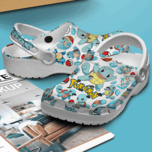 Funny Pokemon Squirtle Anime Clogs 3