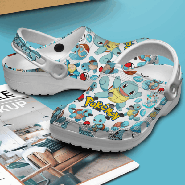 Funny Pokemon Squirtle Anime  Clogs