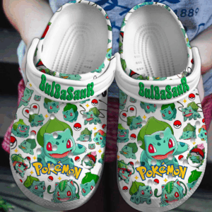 Funny Bulbasaur Pokemon Clogs, Anime Clogs For Men Women Men Women Kids And Adults