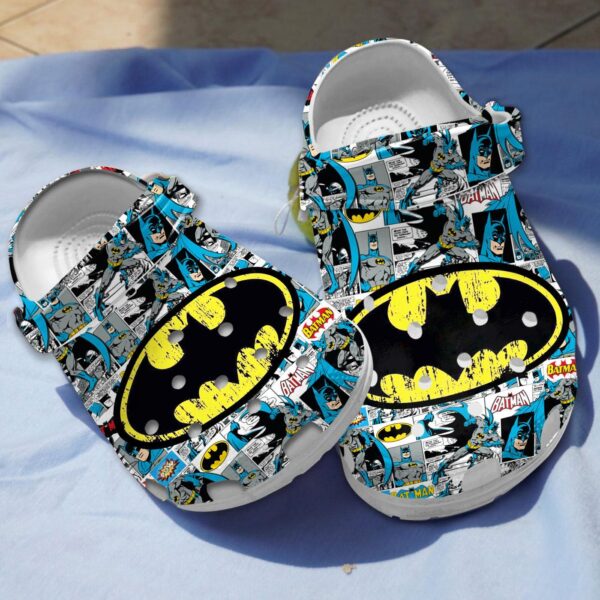 DC Comics Batman Logo Clogs – Stylish Footwear for Superhero Fans