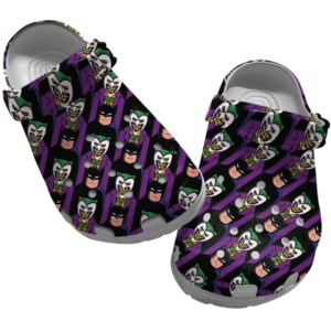DC Comics Joker & Batman Clogs – Officially Licensed Footwear for Fans