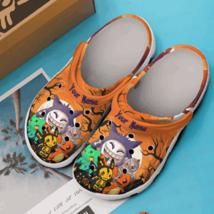 Limited Edition Happy Halloween Pokemon Clogs