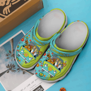 Colorful Scooby-Doo Cartoon Clogs For Kids And Adults