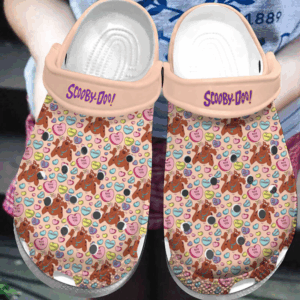 Happy Valentine’s Day Scooby Doo Cartoon Clogs, A Perfect Valentine’s Gift For Couples!