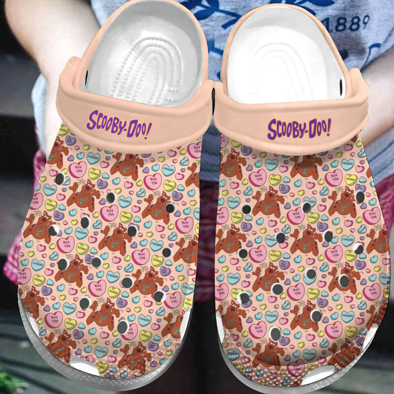 Happy Valentine’s Day Scooby Doo Cartoon Clogs, A Perfect Valentine’s Gift For Couples! Happy Valentine’s Day Scooby Doo Cartoon Clogs, A Perfect Valentine’s Gift For Couples!