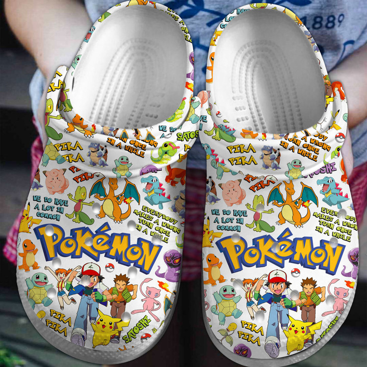 Limited Edition Pokemon Anime Soft And Lightweight Clogs For Men Women Men Women Kids And Adults Limited Edition Pokemon Anime Soft And Lightweight Clogs For Men Women Men Women Kids And Adults