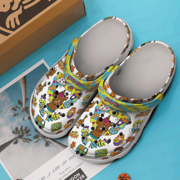 Colorful Scooby-Doo Sweet Tooth Cartoon Clogs For Kids & Adults