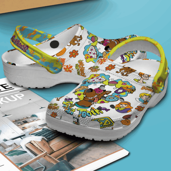 Colorful Scooby-Doo Sweet Tooth Cartoon Clogs For Kids & Adults