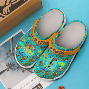 Colorful Design Scooby Doo Cartoon Clogs