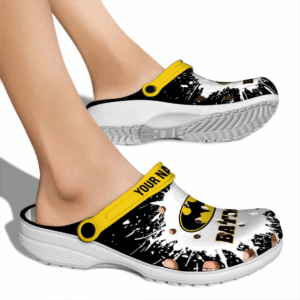 Custom Batman Movie Clogs for Kids and Adults – Personalized Superhero Footwear
