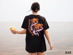 Floral Aesthetic VSCO & Y2K Girls Coconut Girl Shirt Positive Inspirational Tee