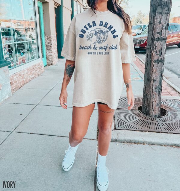 Custom Outer Banks Surf Shirt: Summer Y2K Preppy Coconut Girl Style