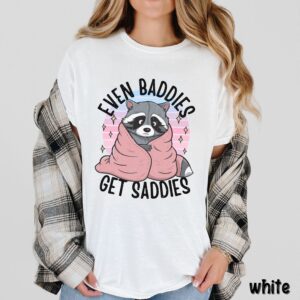 Raccoon ADHD Y2K Sarcastic Anxiety Shirt 3XL 4XL - Mental Health Tee for Baddies