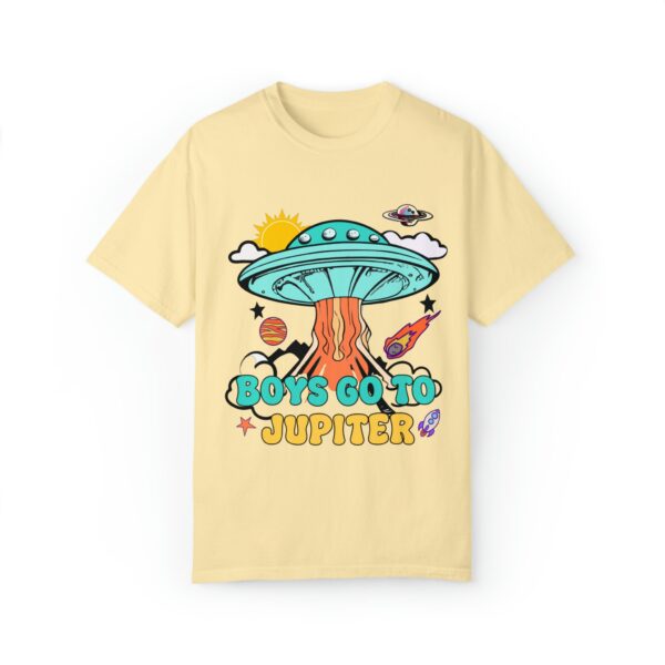 Boys Jupiter Alien T-Shirt: Funny UFO Graphic Tee for Y2K Teens – Retro Space Crewneck