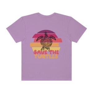 Trendy Comfort Colors Turtle Hawaii Tee for Coconut Girls VSCO Oversized Tshirt for Teens Y2K Preppy Clothes 3