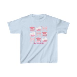 Bookish Coquette Bow Baby Tee: Y2K Graphic Tshirt for Girls