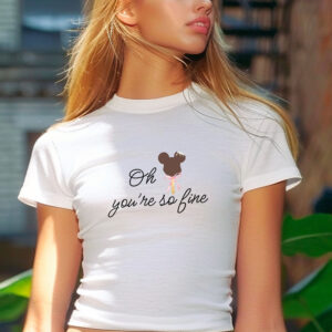 Disney Mickey Bar Snacks Baby Tee & Crop Top Collection: Retro Mouse & Y2K Coquette Shirt