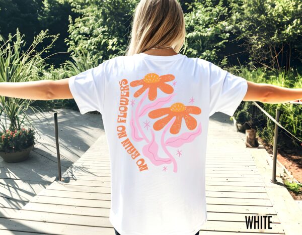 VSCO Girl Aesthetic Flower Shirt Y2K Floral Tee with Positive Sayings