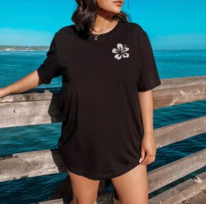 Saltwater Heals Everything Beach Shirt: Coconut Girl Retro Aesthetic TShirt Y2K VSCO Style