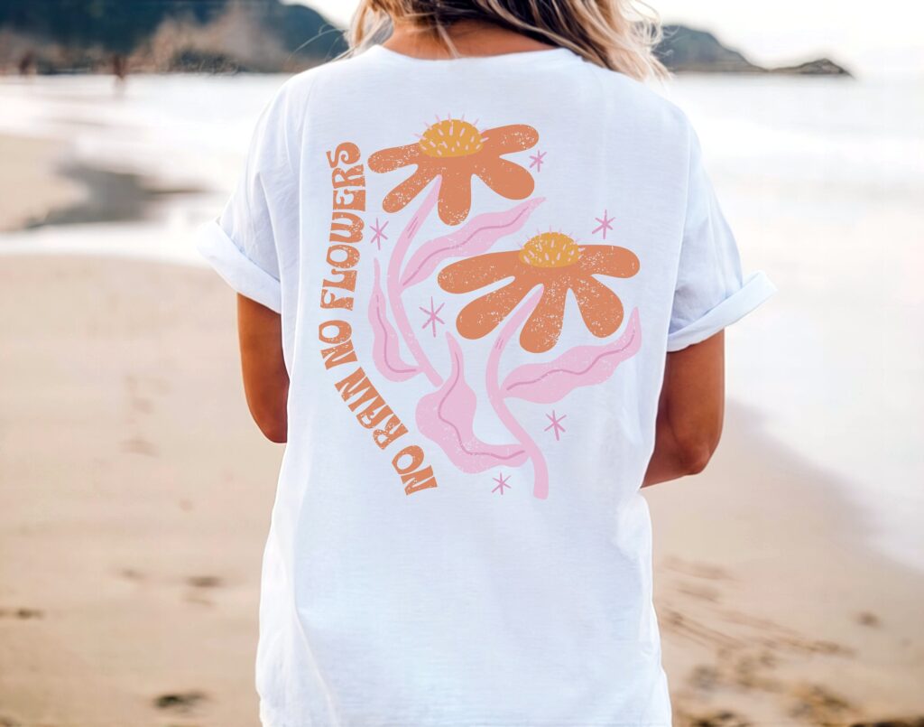 VSCO Girl Flower Shirt Collection: Positive Sayings Y2K Floral Aesthetic Tshirt VSCO Girl Flower Shirt Collection: Positive Sayings Y2K Floral Aesthetic Tshirt