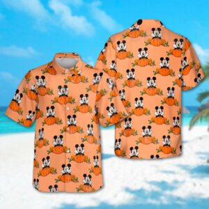 Mickey Mouse Halloween Hawaiian Shirt - Magic Kingdom Gift for Halloween Horror Fans
