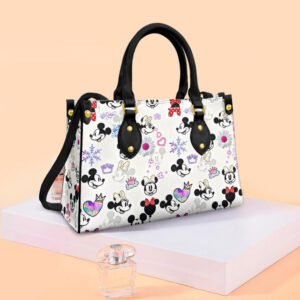 Mickey and Minnie Mouse Disney Fan Valentine s Day Handbag - Fashionable Gift for Her