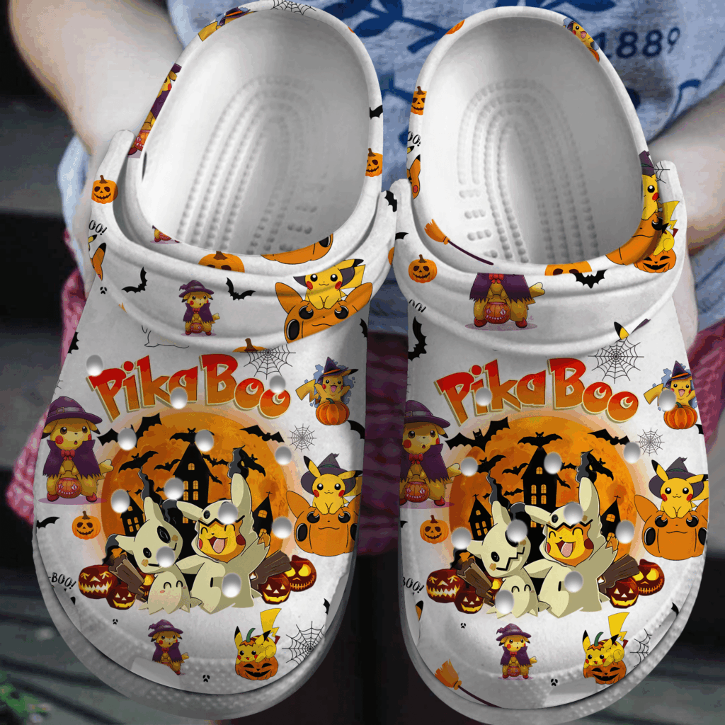 Pokemon Cartoon Crocs Crocband Clogs Shoes Comfortable For Men Women Pokemon Cartoon Crocs Crocband Clogs Shoes Comfortable For Men Women