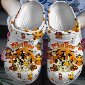 Pokemon Cartoon Crocs Crocband Clogs Shoes Comfortable For Men Women