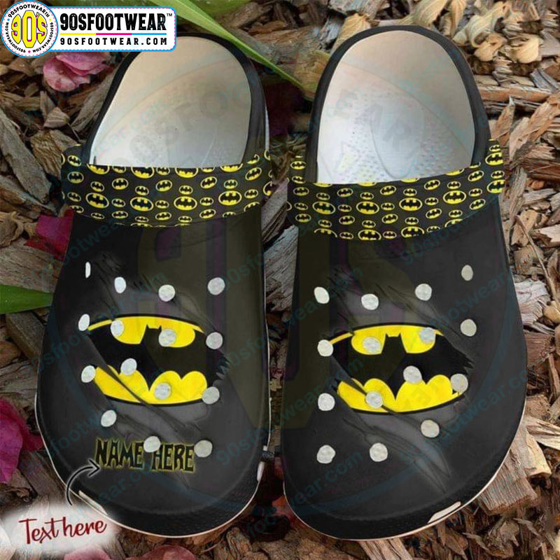 Custom Batman Monster Scratched Clogs – DC Superhero Themed Shoes Custom Batman Monster Scratched Clogs – DC Superhero Themed Shoes