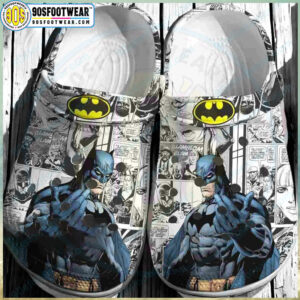 Batman Comic Themed DC Superhero Clog Shoes – Official Batman Clogs