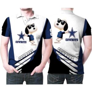 Snoopy Dallas Cowboys Custom Polo Shirts – NFL Sleeve Print for Fans