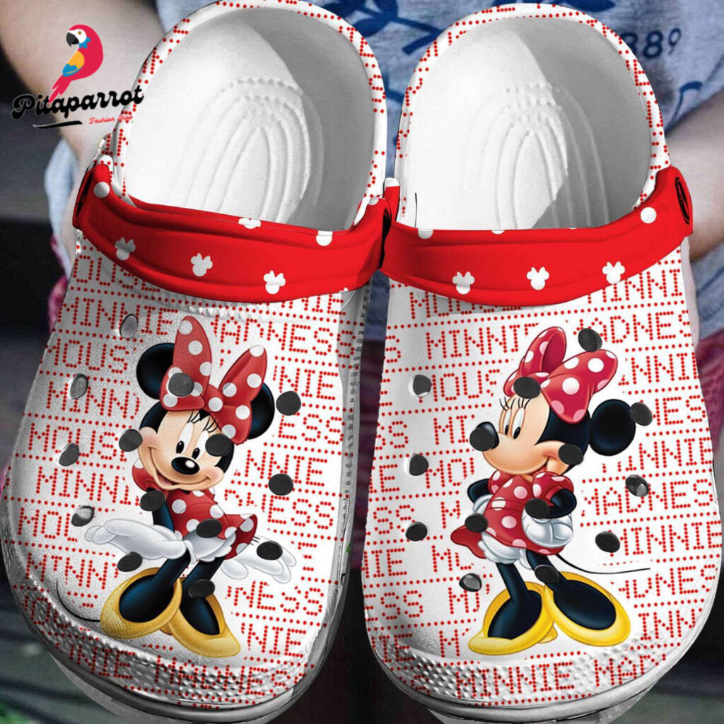 Adorable Elegance: Minnie Mouse 3D Clog Shoes for Disney Fashion Lovers Adorable Elegance: Minnie Mouse 3D Clog Shoes for Disney Fashion Lovers