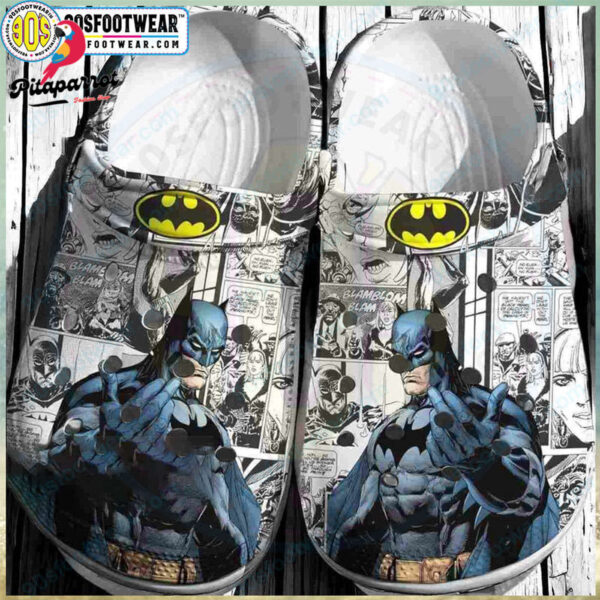 Batman Comic Themed DC Superhero Clog Shoes – Official Batman Clogs