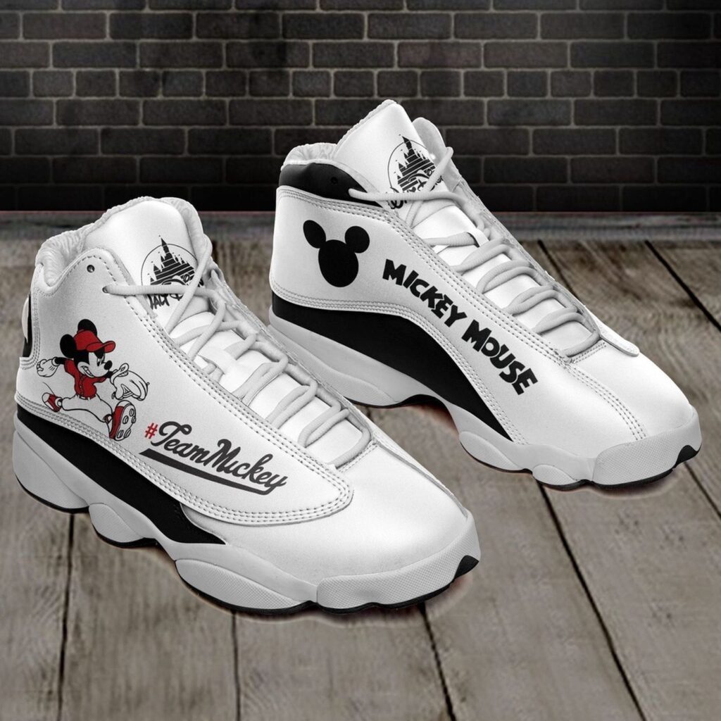 Classic Mickey Mouse Air Jordan 13 Shoes Stylish Air Jordans 13