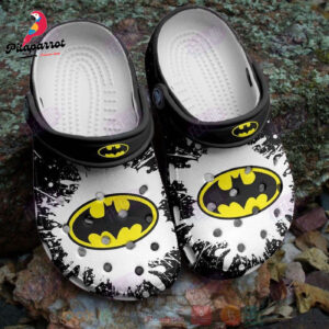 Batman Green Clog Shoes - Official Logo Design Comfortable Slip-Ons