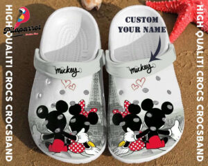 Clog Shoes - Clog Shoes Personalized Mickey Minnie Mouse Disney Adults Couple