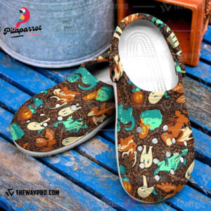 Croc Shoes - Clog Shoes Anime Pokemon Colorful Cryptids Inspired